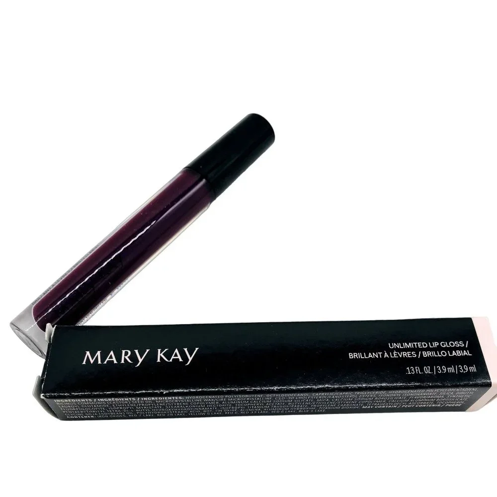 Mary Kay Unlimited Lip Gloss Evening Berry .013 Fl. Oz - Picture 3 of 7